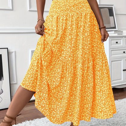 Elena Ditsy Floral Skirt